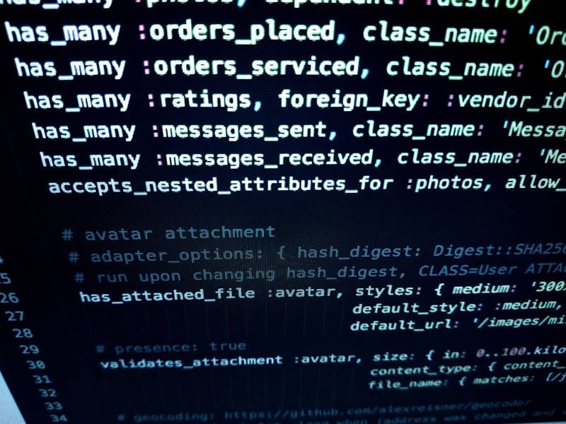 Ruby programming language source code